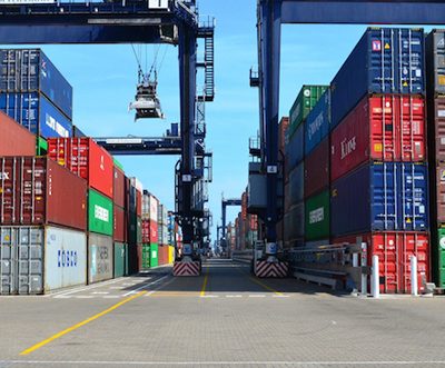 Container handling charges up by 25%