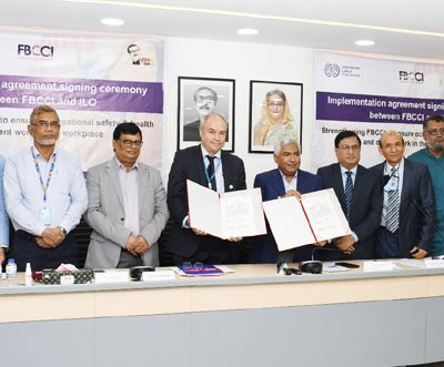ILO, FBCCI unite to boost workplace safety in 10 sectors including RMG