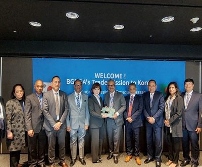 BGMEA and KOFOTI tie up to promote mutual trade and investment