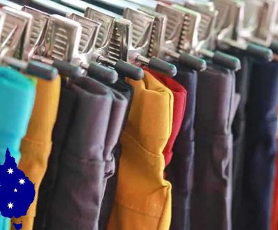 Trousers, shorts, and jersey comprises 45% of total Australian apparel imports