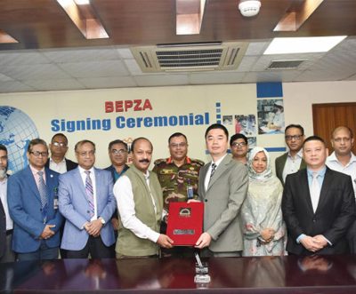 Chinese company to invest $60.85M in BEPZA Economic Zone