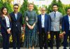 Belgian Queen Mathilde visits Fakir Apparels