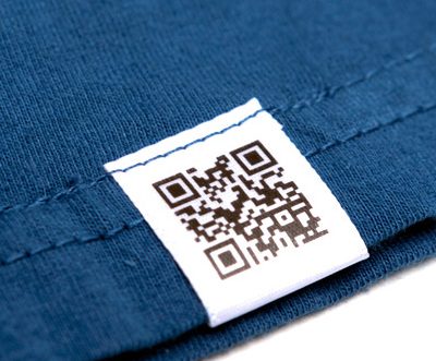 Digital labeling on apparel items to accelerate sustainability, prevent counterfeit