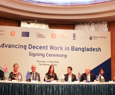 Bangladesh, ILO, and EU reaffirm improving decent work