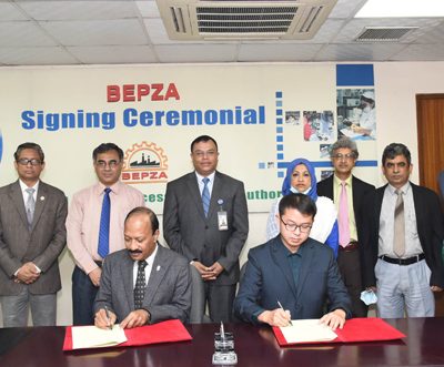 Chinese Company to invest $10.73m in BEPZA EZ