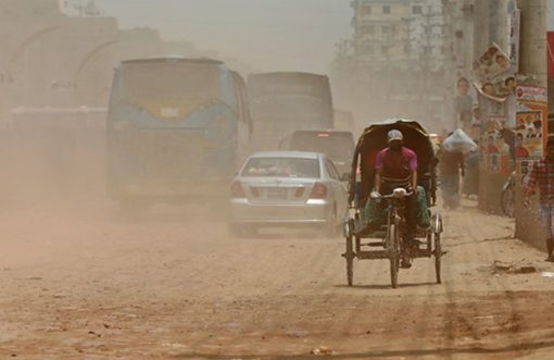 Dhaka is again at the top in air pollution