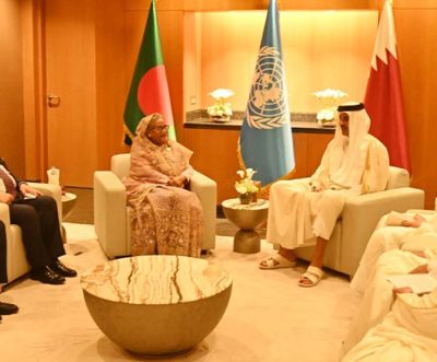Prime Minister Sheikh Hasina asked Qatar for energy aid
