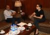 Talks with Ms. Ekaterina Semenova, Charge d’Affair of Embassy of Russian Federation