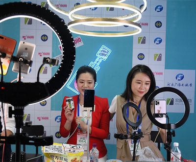 ‘Livestream’ e-commerce grows faster in China