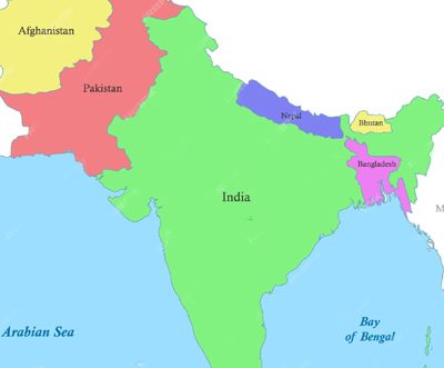 Geographically Bangladesh is the most important country in South Asia