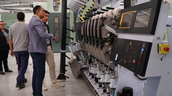 Spinnova’s R&D yarn spinning line inaugurated in Tearfil’s mill in Portugal