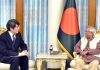 Japan assured cooperation in rebuilding damaged facilities