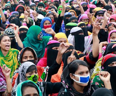 RMG Workers demand 25,000 BDT as minimum wage or reduced 5-hours work