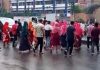RMG workers end the road blockade as owners paid off their arrears