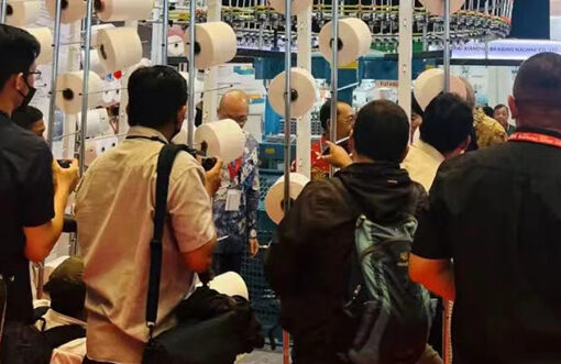 High cost advance machineries are being introduced in textile fair