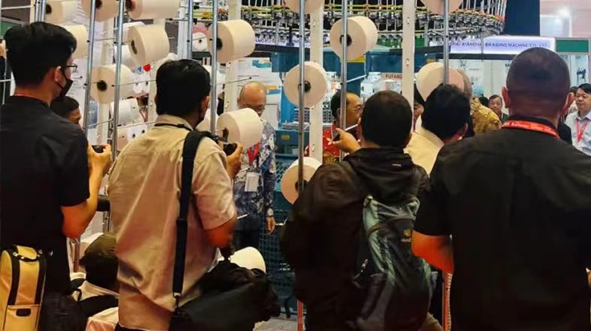 High cost advance machineries are being introduced in textile fair