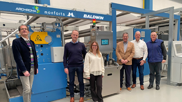 Monforts’ Montex, with BW Converting’s Baldwin TexCoat™ G4 technology, now available for trials