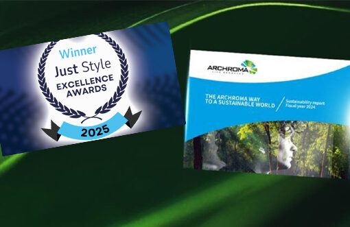 Archroma wins 2025 Just Style Excellence Awards for sustainable product and water circularity project