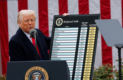 US appeals court rules Trump’s global tariffs illegal, but keeps them in place for now