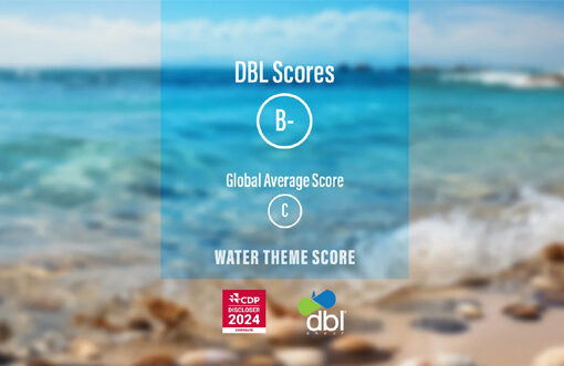DBL Group proudly achieves a “B-” in the CDP Water Report 2024, surpassing the global average of “C”