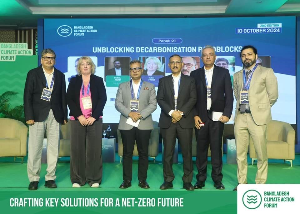 Lisa Frost in Bangladesh Climate Action Forum