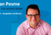 Jean Pesme appointed World Bank director for Bangladesh and Bhutan