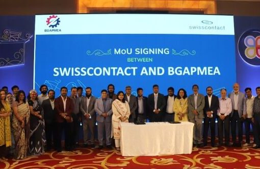 BGAPMEA, Swisscontact partner for green growth in garment accessories sector