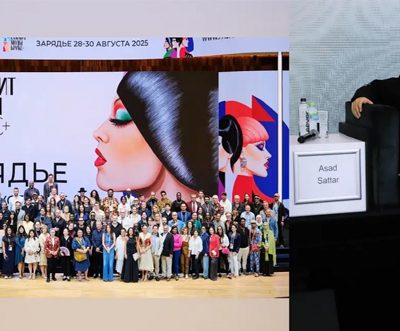 Asad Sattar showcases Bangladesh at BRICS+ fashion summit, Moscow