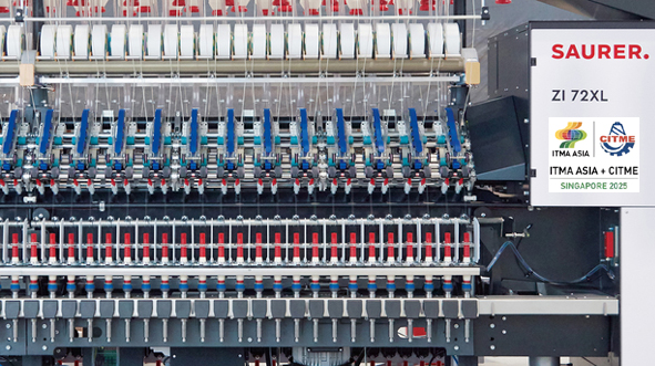 Saurer unveils future-ready textile machinery at ITMA Asia + CITME 2025