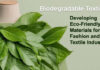 Biodegradable Textiles – Developing Eco-Friendly Materials for the Fashion and Textile Industry