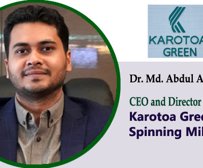 Interview with Dr. Md. Abdul Ahad Akil, CEO and Director, Karotoa Green