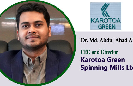 Interview with Dr. Md. Abdul Ahad Akil, CEO and Director, Karotoa Green