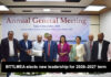 BTTLMEA elects new leadership for 2026–2027 term