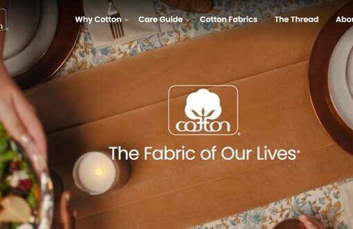 Cotton Incorporated unveils revamped “The Fabric Of Our Lives” website