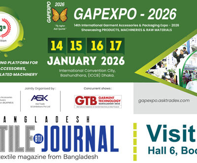 Visit Bangladesh Textile Journal atGAPEXPO 2026!