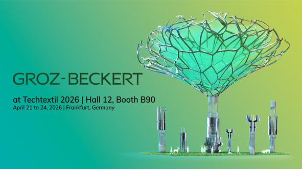 Groz-Beckert at TechTextil 2026, Frankfurt, Germany