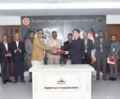 Korean company to invest $24 million in BEPZA economic zone
