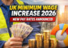 UK raises minimum wages, expands worker protections from April 2026