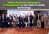Italian business delegation in Bangladesh in the field of textile technology