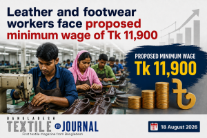 Leather and footwear workers face proposed minimum wage of Tk 11,900