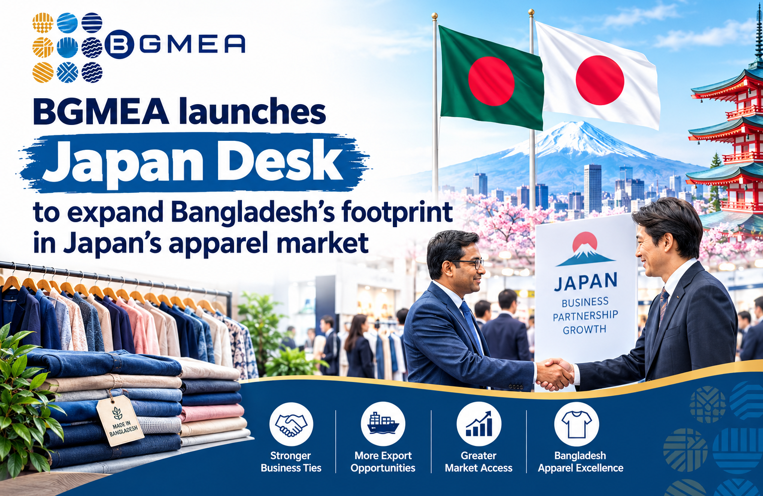 BGMEA Japan Desk Trade Partnership