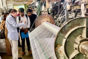 Eight Final-Year Textile Students Receive Hands-On Industry Training Ahead of China Training Program