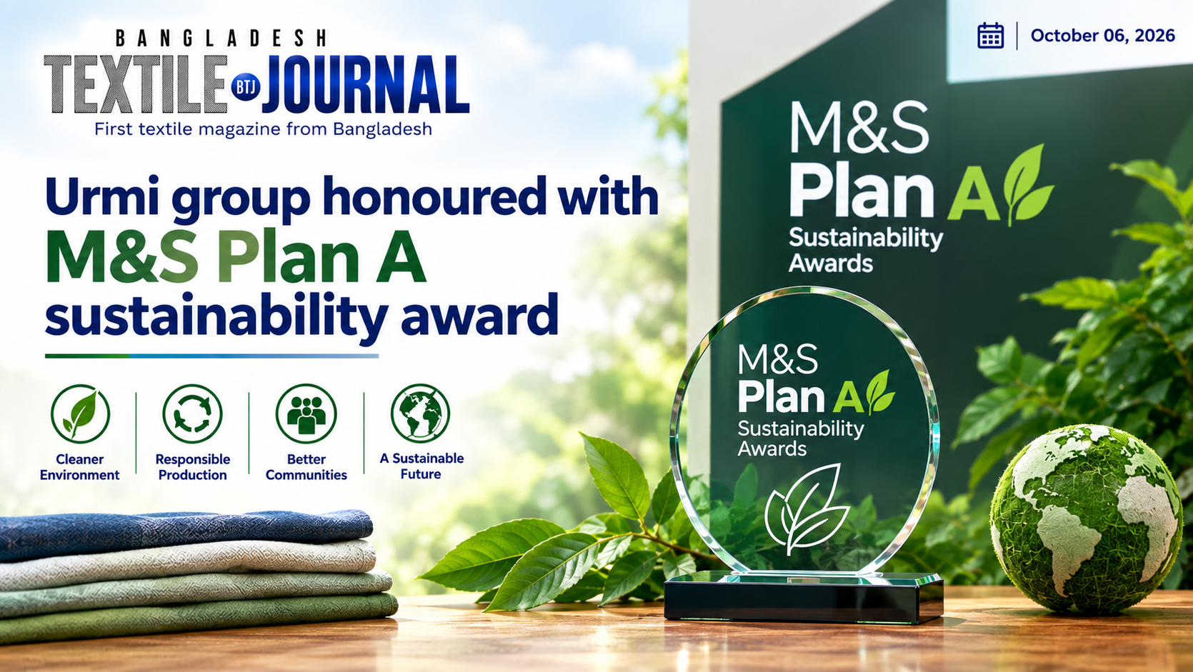Bangladesh Textile Journal Sustainability Award