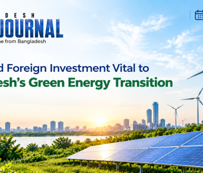 SANEM Executive Director Selim Raihan calls for private investment and international climate financing to accelerate Bangladesh’s green energy transition.