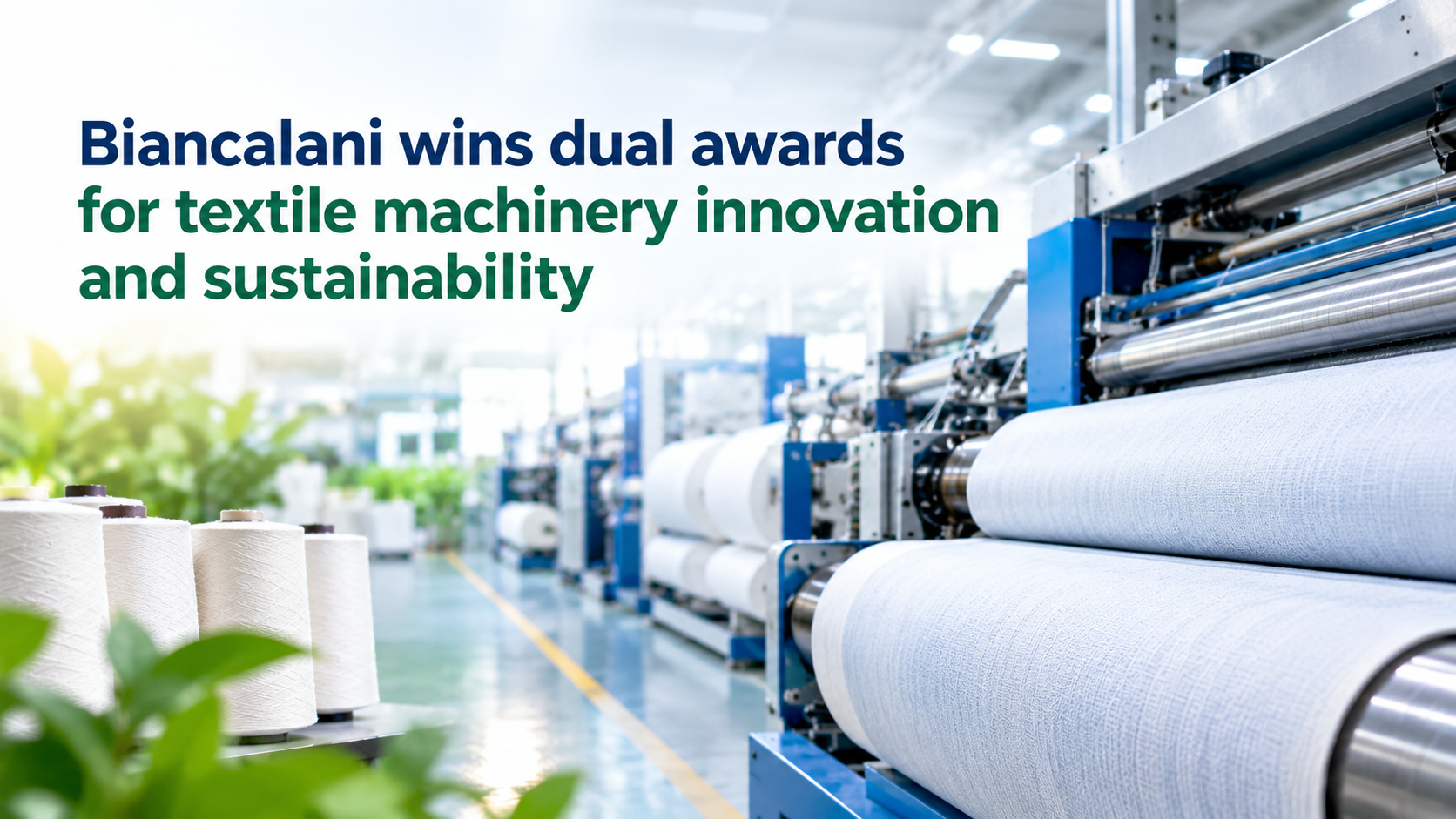 Biancalani wins two Global Business Awards 2026 for innovative textile finishing machinery and sustainability excellence