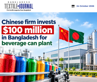 Chinese firm invests $100 million in Bangladesh for beverage can plant