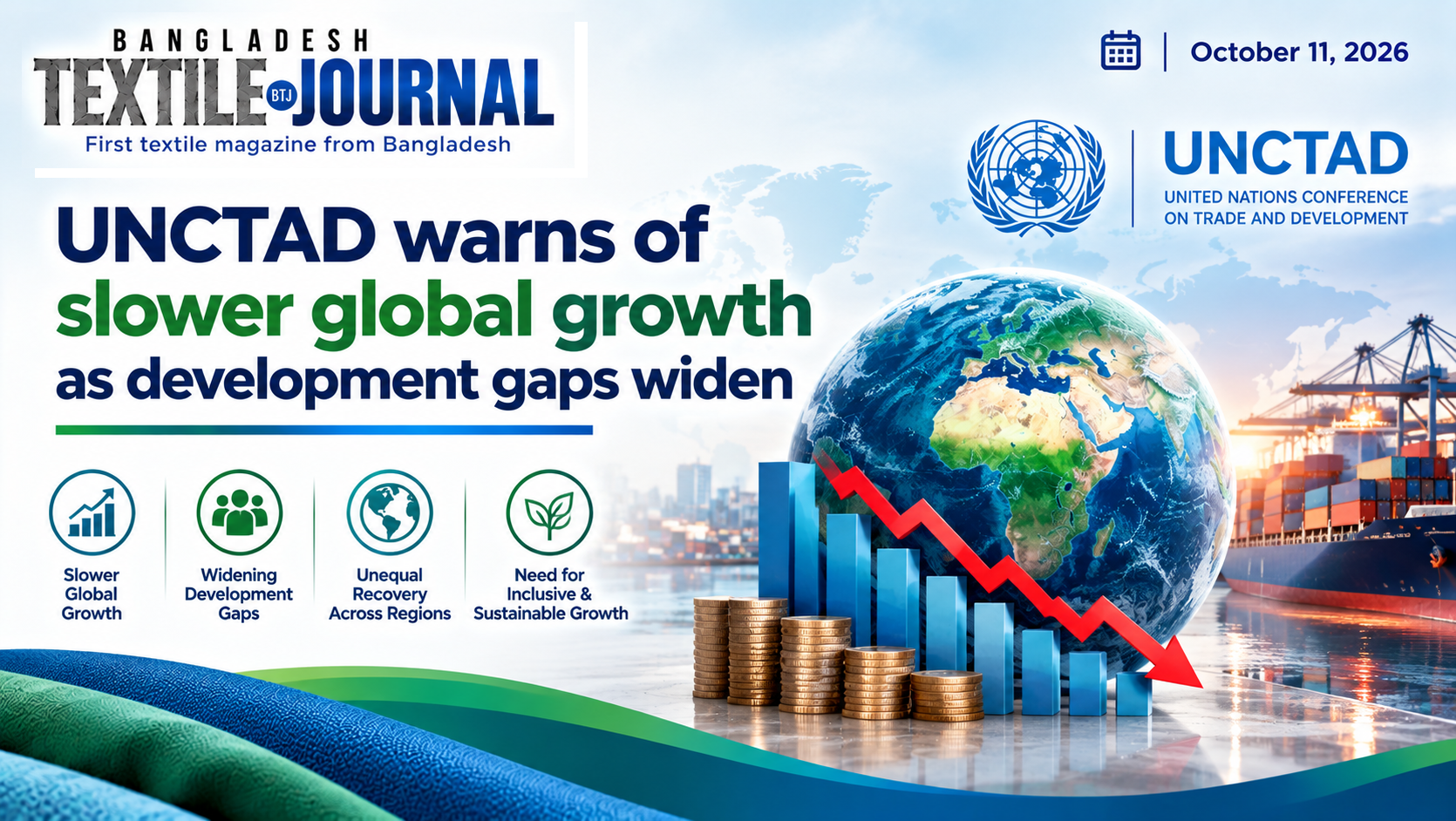 Global Growth Slows Amid Widening Gaps BTJ