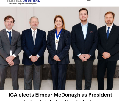 ICA elects Eimear McDonagh as President to lead global cotton industry