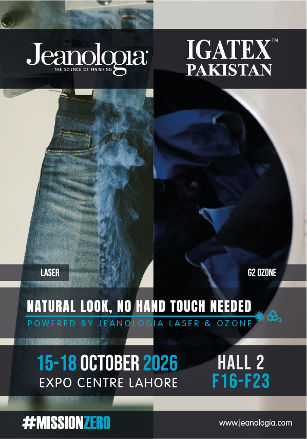 Jeanologia to Showcase AI, Laser and Ozone Denim Technologies at IGATEX Pakistan 2026-BTJ