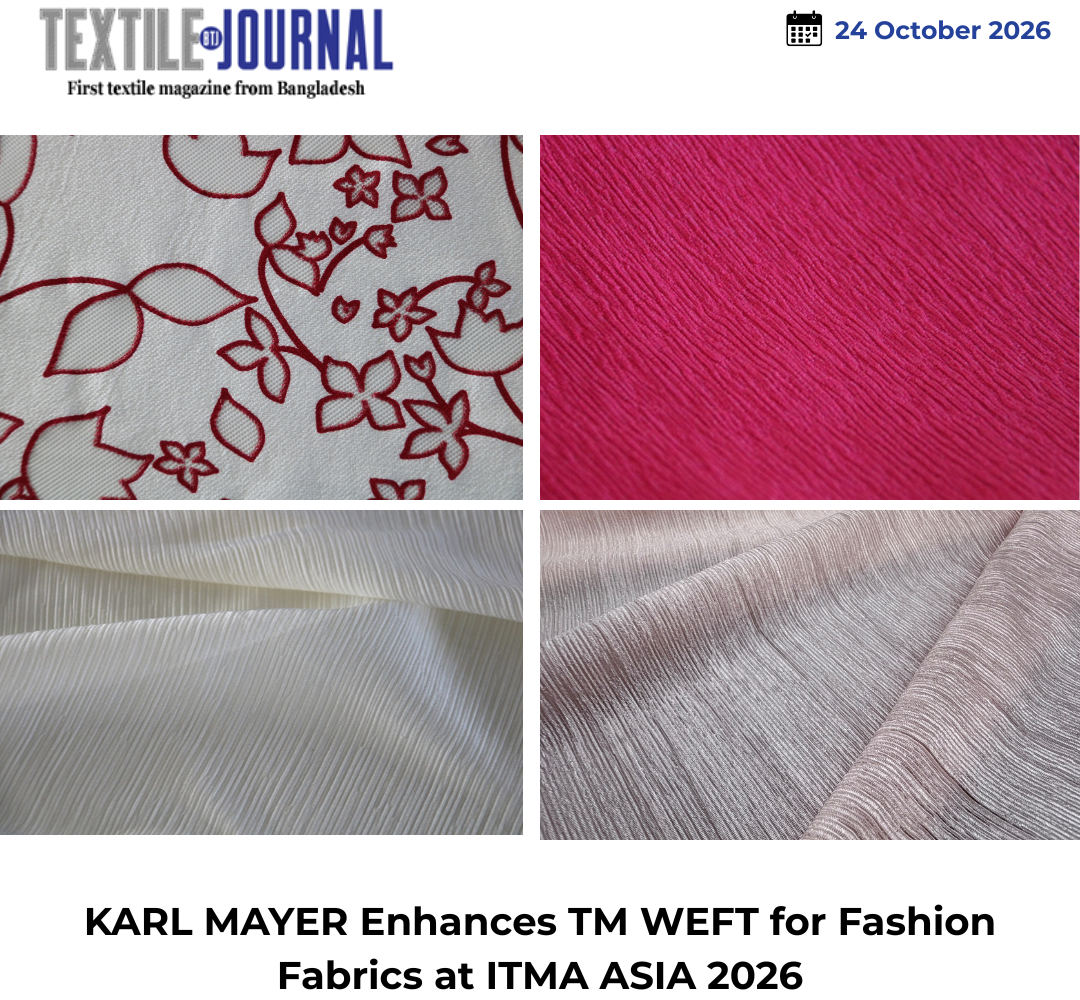 KARL MAYER Enhances TM WEFT for Fashion Fabrics at ITMA ASIA 2026